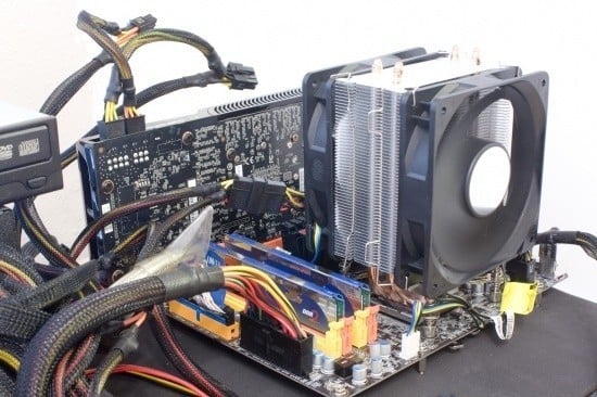 Open enlarged image DFI LANParty Jr. GF9400 T2RS mATX Motherboard 19