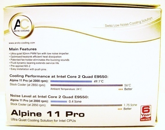 Arctic Cooling Alpine 11 Pro CPU Cooler & MX-3 Thermal Paste 04