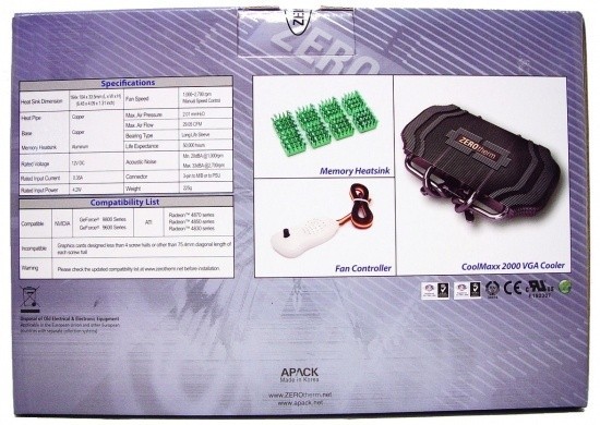 APACK ZEROtherm CoolMaxx 2000 VGA Cooler 04