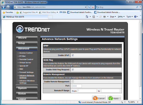 TRENDnet TEW-654TR 300Mbps Wireless N Travel Router 15