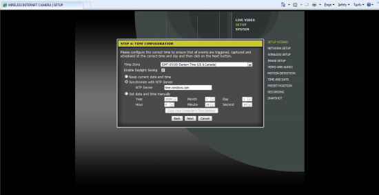 SparkLAN CAS-673W Wireless Pan and Tilt MPEG4/MJPEG IP Camera 15