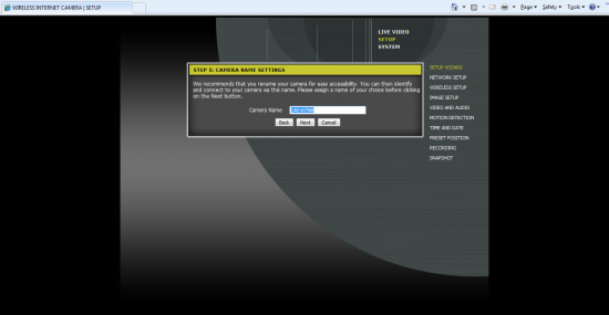 SparkLAN CAS-673W Wireless Pan and Tilt MPEG4/MJPEG IP Camera 16