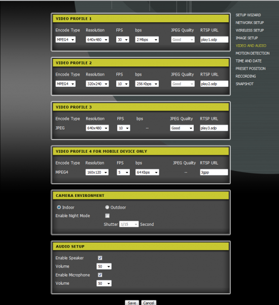 SparkLAN CAS-673W Wireless Pan and Tilt MPEG4/MJPEG IP Camera 19