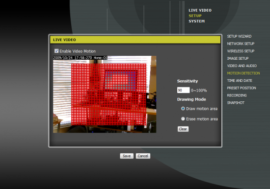 SparkLAN CAS-673W Wireless Pan and Tilt MPEG4/MJPEG IP Camera 20