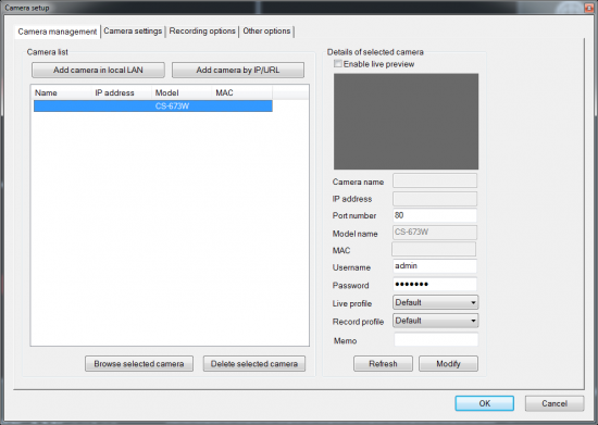 SparkLAN CAS-673W Wireless Pan and Tilt MPEG4/MJPEG IP Camera 25