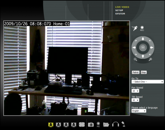 SparkLAN CAS-673W Wireless Pan and Tilt MPEG4/MJPEG IP Camera 31