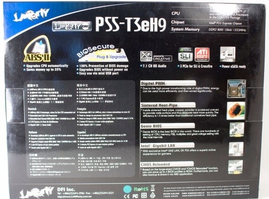 DFI LANParty DK P55-T3eH9 Motherboard 03