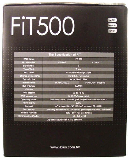 AXUS FiT 500E Five-Bay RAID DAS Server 04