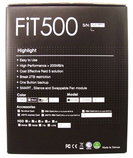 AXUS FiT 500E Five-Bay RAID DAS Server 06