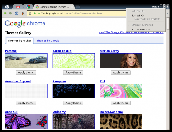 Google Chrome OS hands-on (Dev Build November 20, 2009) 20