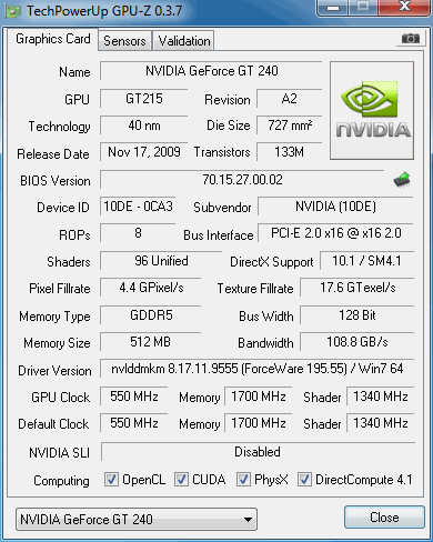 Nvidia 240m discount