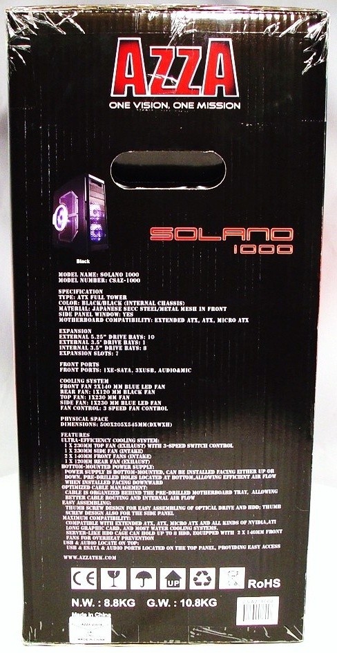 AzzA Solano 1000 Full Tower Case 03