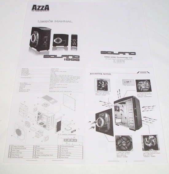 AzzA Solano 1000 Full Tower Case 18