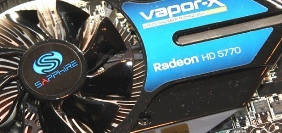 Sapphire Radeon Hd 5770 Vapor X 1gb Video Card Tweaktown