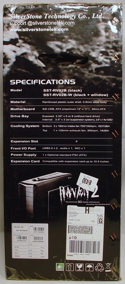SilverStone Raven RV02-BW Case 05 SilverStone Raven RV02-BW Case 05