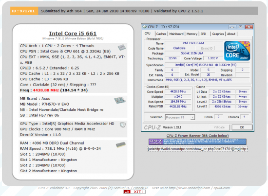 ASUS P7H57D-V EVO (H57 Express) Motherboard 28