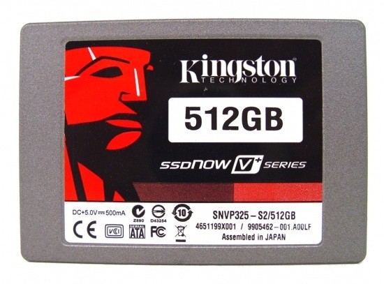 Kingston SSDNow V+ Series SNVP325-S2B 512GB Gen 2 Solid State Drive