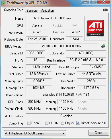 Radeon hd 5830 discount drivers windows 10