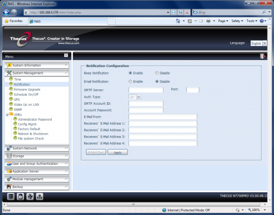 A Deep Dive Into Thecus NAS Software 10
