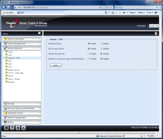 A Deep Dive Into Thecus NAS Software 23