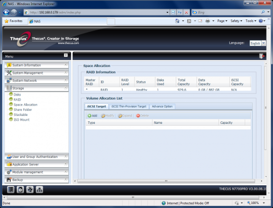 A Deep Dive Into Thecus NAS Software 34