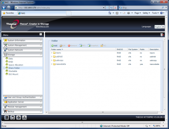 A Deep Dive Into Thecus NAS Software 35