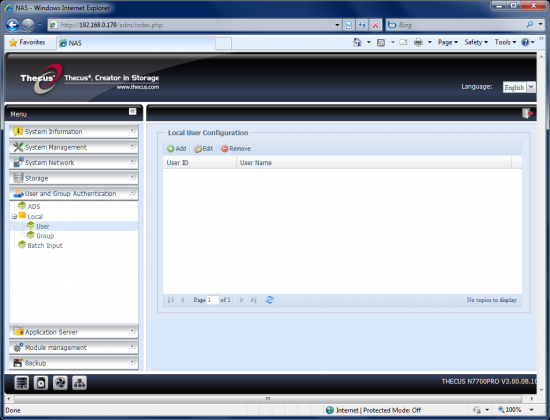 A Deep Dive Into Thecus NAS Software 44