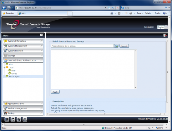 A Deep Dive Into Thecus NAS Software 46