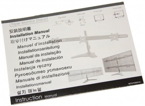 Proluma Deluxe Triple LCD Stand 06