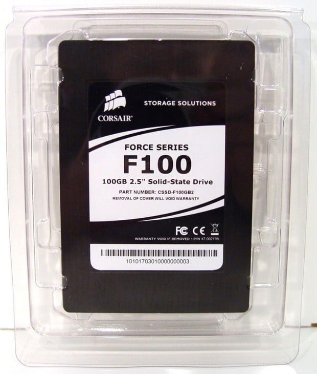 Corsair Force Series F100 100GB SSD - Thumbnail 4