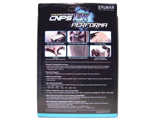 Zalman CNPS10X Performa CPU Cooler 04