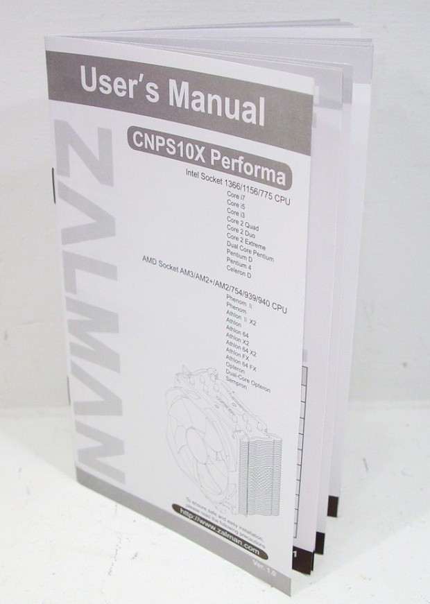 Zalman CNPS10X Performa CPU Cooler 20