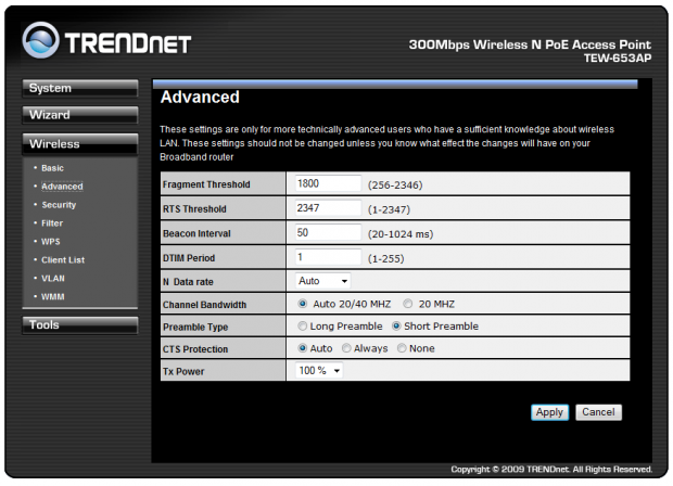 TRENDnet TEW-653AP 802.11n PoE Wireless Access Point 18
