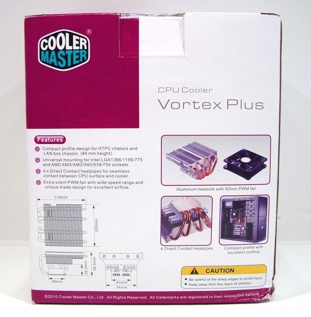 Vortex Plus : un ventirad low-profile made in Cooler Master - Le comptoir  du hardware