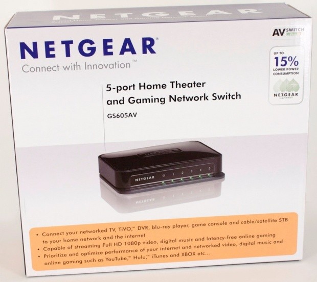 NETGEAR 5 Port Gigabit Ethernet Switch (GS605NA)