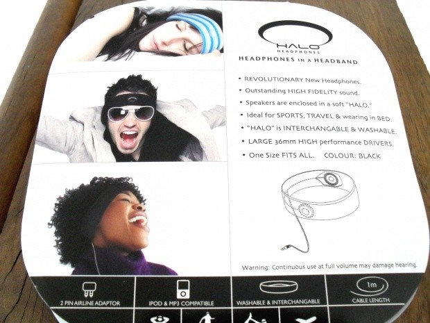 Halo Headphones In a Headband 17