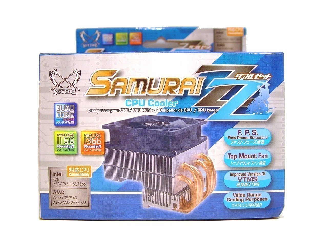 Scythe Samurai ZZ CPU Cooler