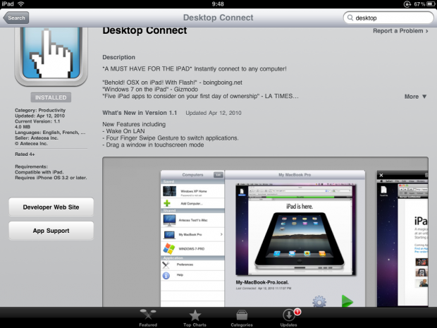 Getting more from your iPad with Citrix and Desktop Connect 03