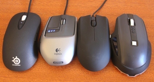 Four-way Gaming Mouse Roundup: G9X, XAI, Abyssus and X8