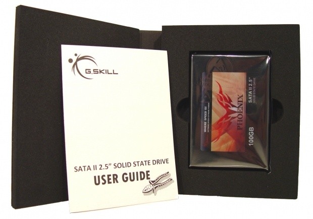 Open enlarged image G.Skill Phoenix 100GB SandForce SF-1200 Solid State Drive 05