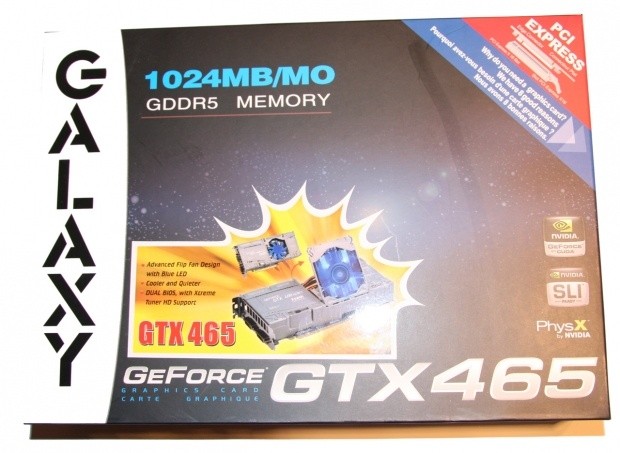 Open enlarged image Galaxy GeForce GTX 465 GC Video Card 03