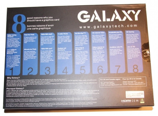 Open enlarged image Galaxy GeForce GTX 465 GC Video Card 04