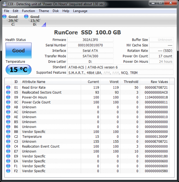 RunCore Pro V 100GB SandForce SF-1200 Solid State Drive 02