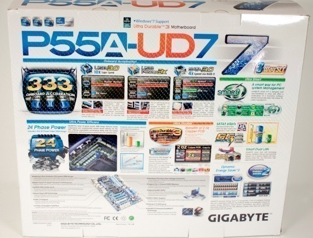 GIGABYTE P55A-UD7 (P55 Express) Motherboard 05