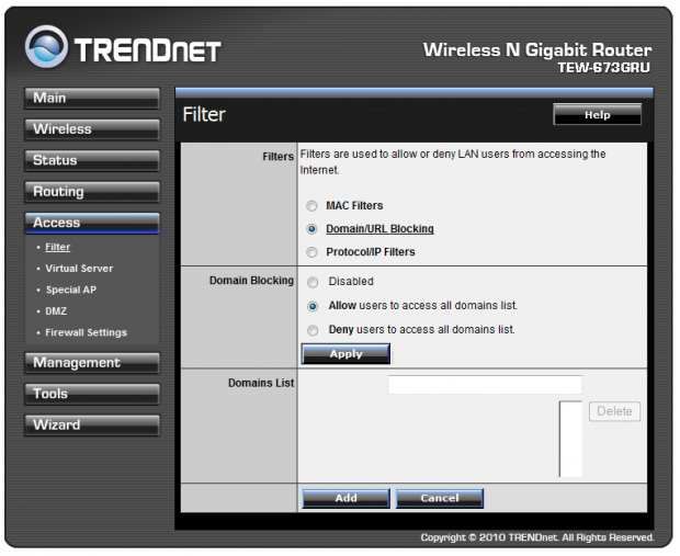 TRENDnet TEW-673GRU Dual Band 300Mbps Wireless Router 39
