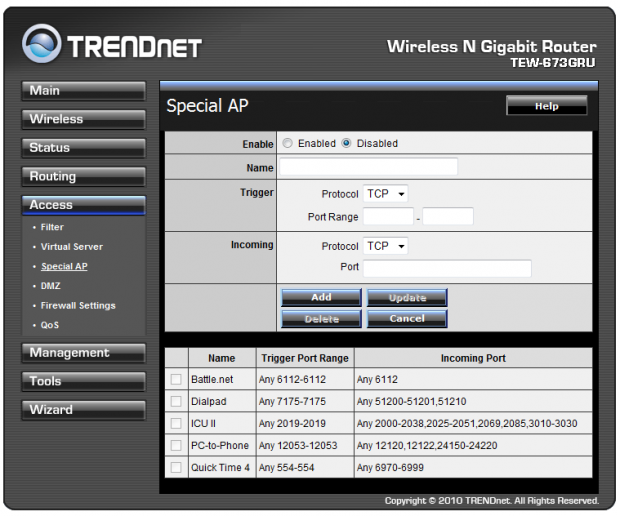TRENDnet TEW-673GRU Dual Band 300Mbps Wireless Router 43