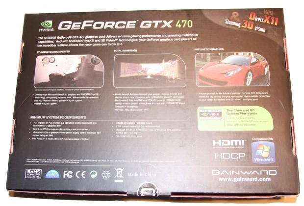 Gainward GeForce GTX 470 1280MB Golden Sample Video Card 03