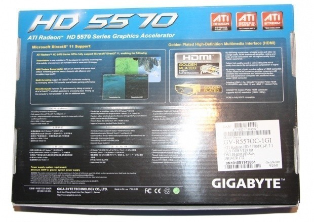 GIGABYTE Radeon HD 5750 Silent Cell & HD 5570 OC Video Cards 11