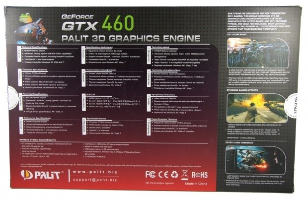 Palit GeForce GTX 460 1GB Sonic Platinum Video Card 04