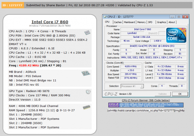 Open enlarged image Patriot Sector 5 PC3-20000 (2500MHz) 4GB Kit 01